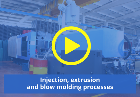 Injection, Extrusion and blow molding processes